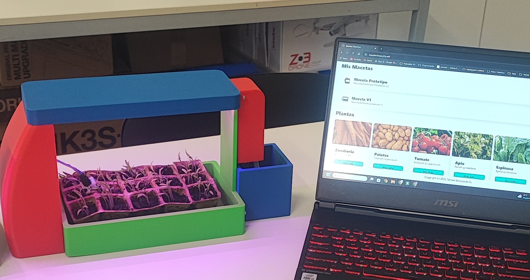 ¡Presentamos La Segunda Versión De La Maceta Domótica!