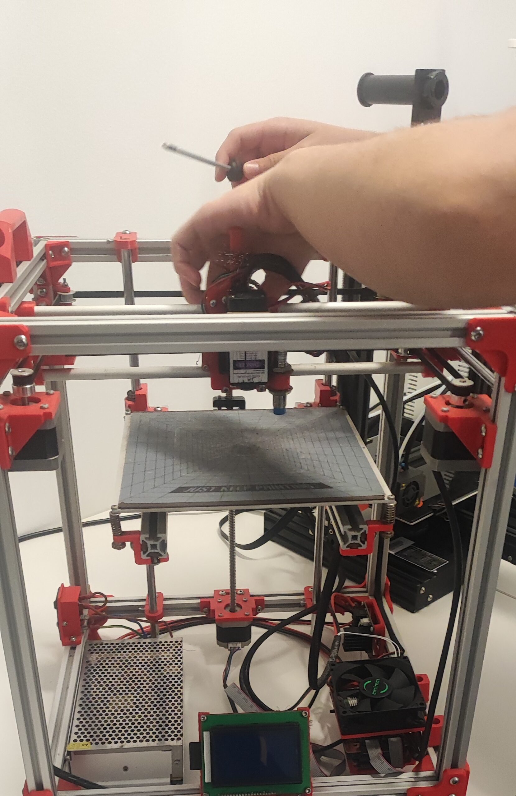 Conversión de impresora 3D a grabadora láser: primera fase